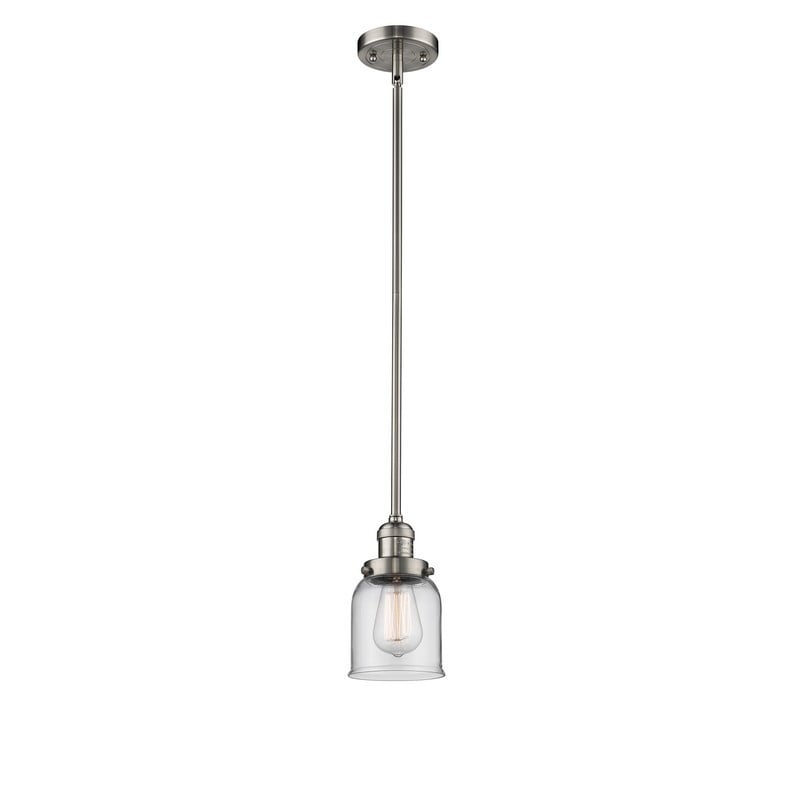 INNOVATIONS LIGHTING 201S-G52 FRANKLIN RESTORATION SMALL BELL 5 INCH ONE LIGHT MINI PENDANT