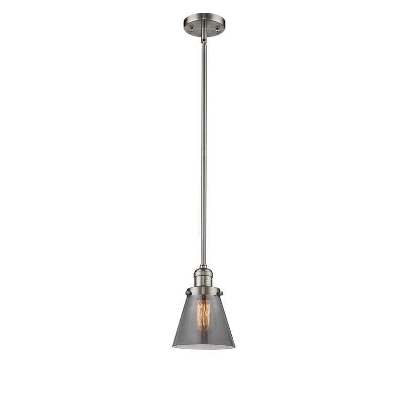 INNOVATIONS LIGHTING 201S-G63 FRANKLIN RESTORATION SMALL CONE 6 INCH ONE LIGHT MINI PENDANT