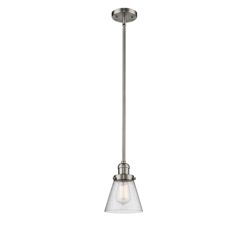 INNOVATIONS LIGHTING 201S-G64 FRANKLIN RESTORATION SMALL CONE 6 INCH ONE LIGHT MINI PENDANT