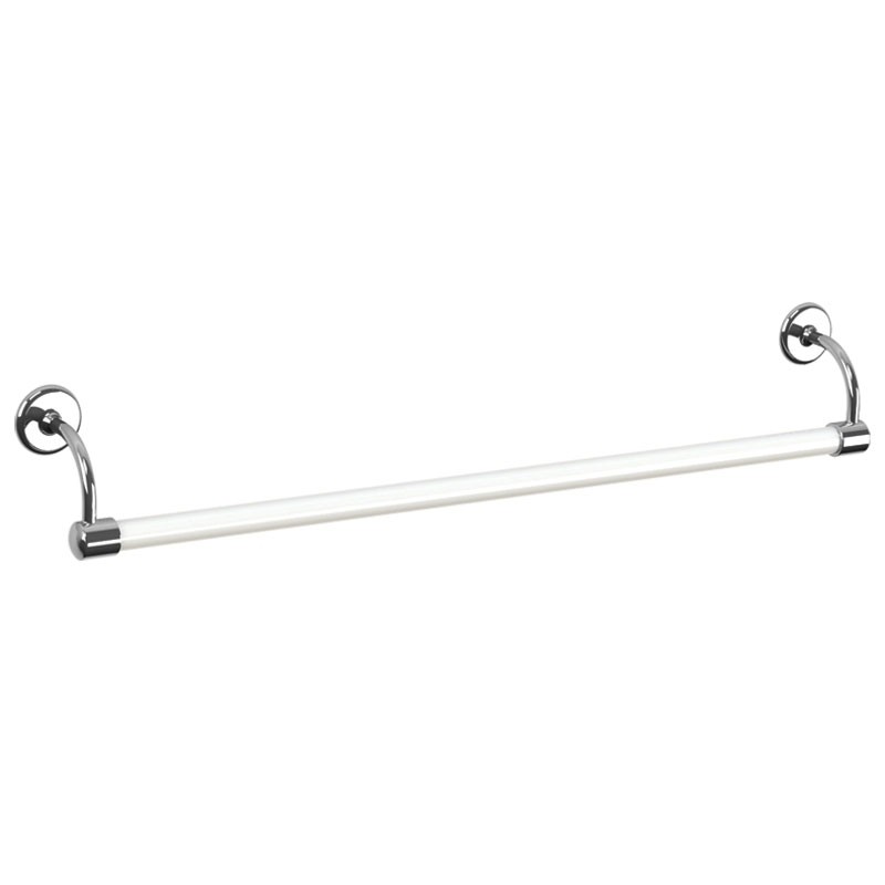 LEFROY BROOKS CW-5103 CLASSIC 30 INCH WHITE SINGLE TOWEL BAR