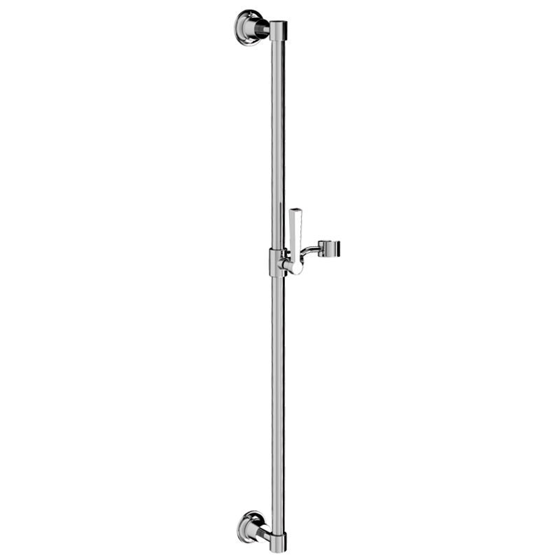LEFROY BROOKS M2-4534 FLEETWOOD 29 5/8 INCH WALL MOUNT SHOWER SLIDING RAIL WITH LEVER