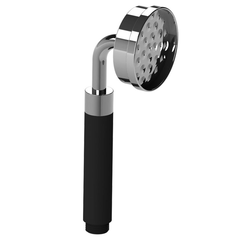 LEFROY BROOKS Y1-1055 FLEETWOOD 8 3/4 INCH HANDSHOWER WITH BLACK HANDLE