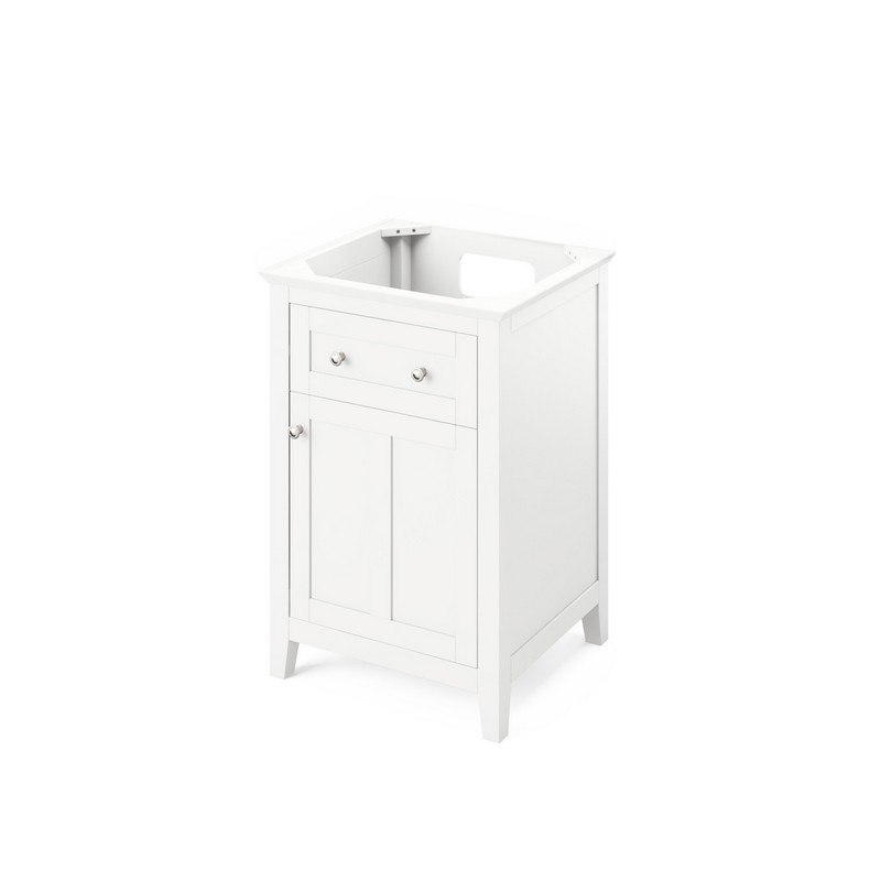 HARDWARE RESOURCES VN2CHA-24-NT CHATHAM 24 INCH FREESTANDING BATH VANITY CABINET ONLY