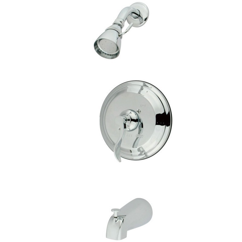 KINGSTON BRASS KB263DFL NUFRENCH TUB AND SHOWER FAUCET