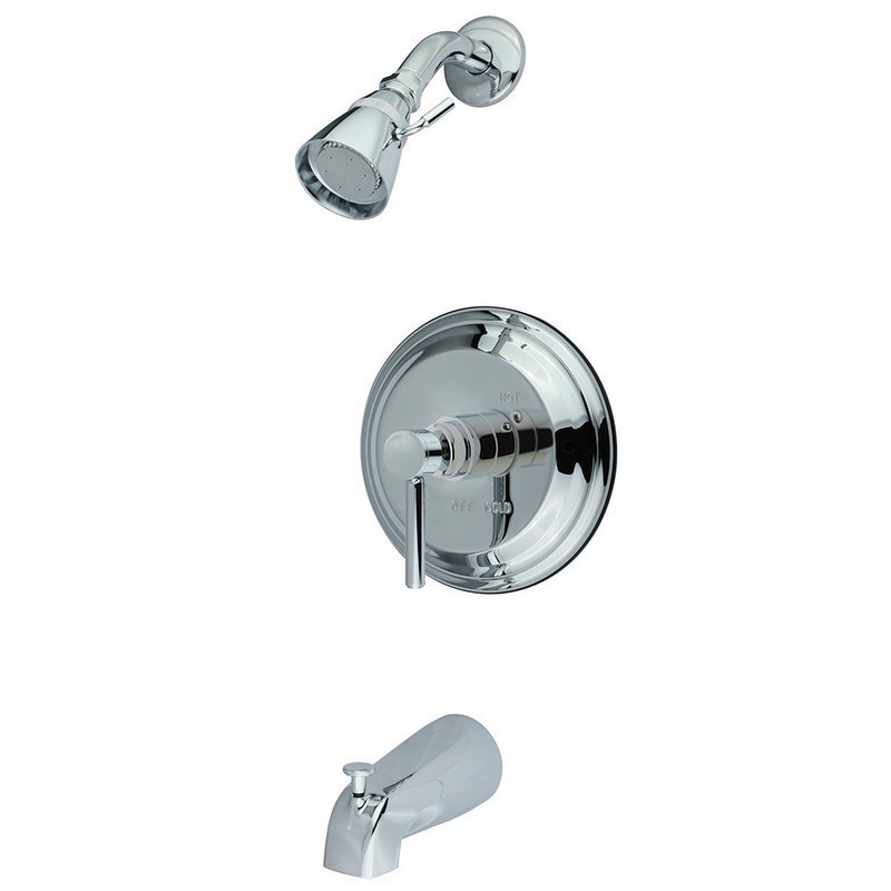 KINGSTON BRASS KB263DL CONCORD TUB AND SHOWER FAUCET