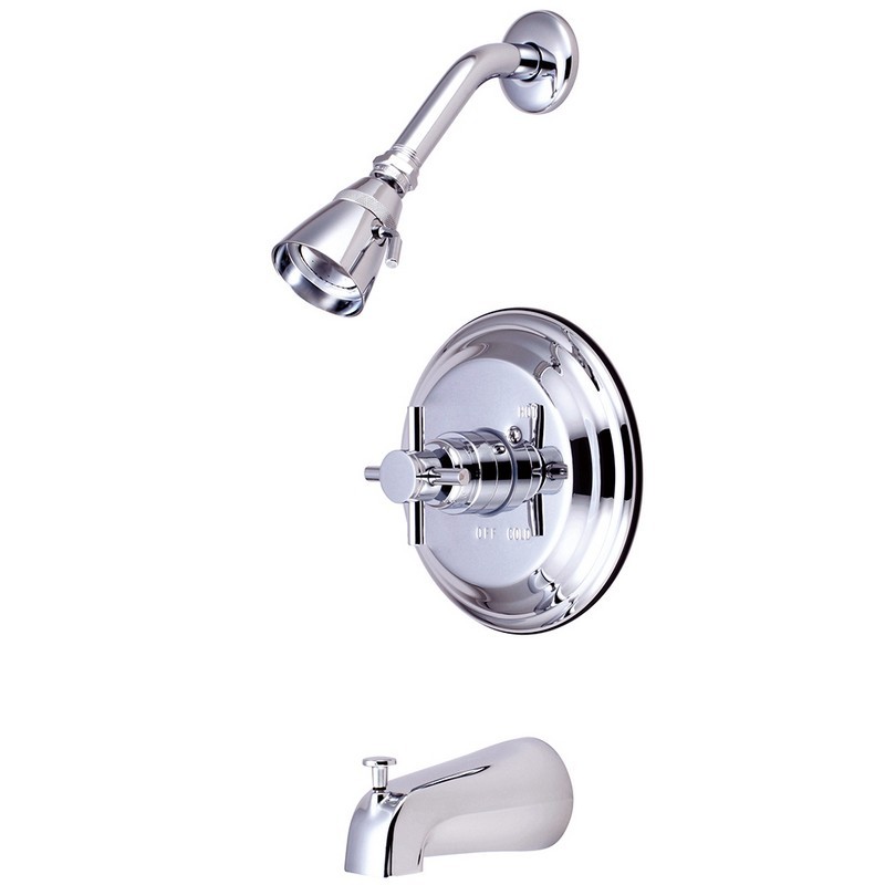 KINGSTON BRASS KB263DX CONCORD TUB AND SHOWER FAUCET