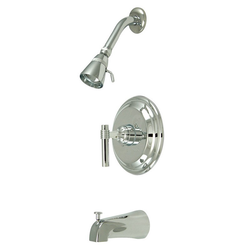 KINGSTON BRASS KB263ML MILANO TUB AND SHOWER FAUCET