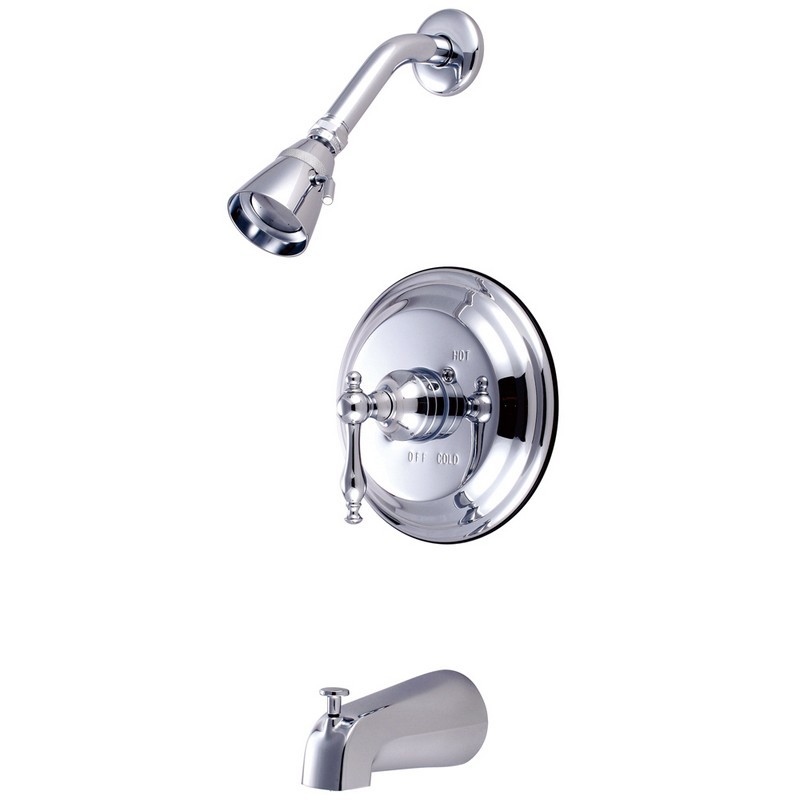 KINGSTON BRASS KB263NL MILANO TUB AND SHOWER FAUCET