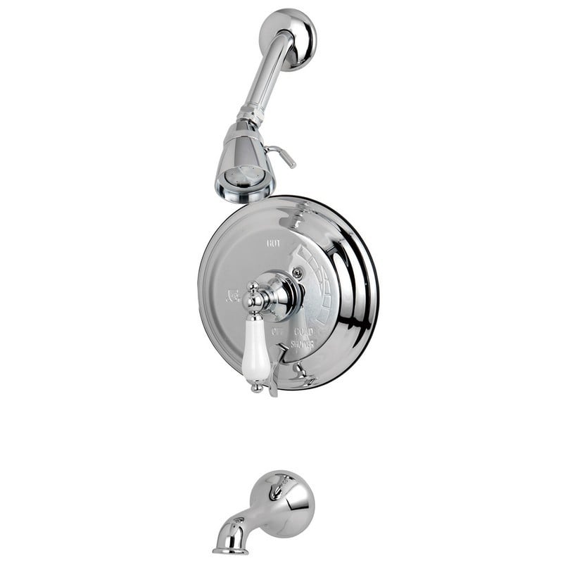 KINGSTON BRASS KB3630PL RESTORATION TUB AND SHOWER FAUCET