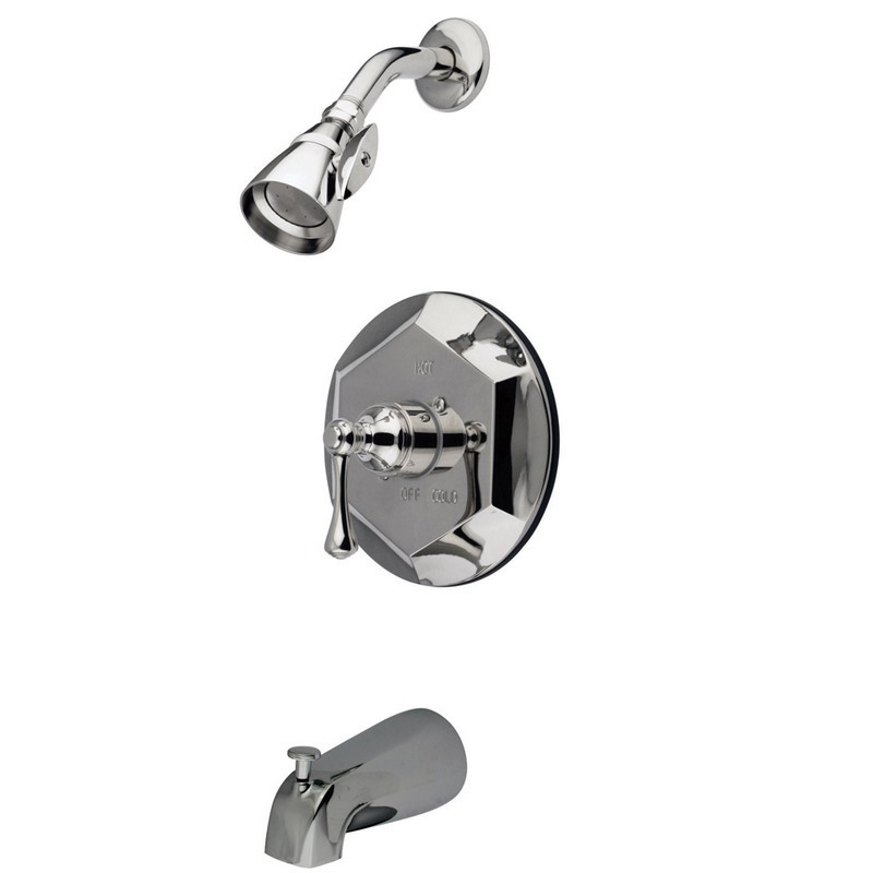 KINGSTON BRASS KB463BL ENGLISH VINTAGE TUB WITH SHOWER FAUCET