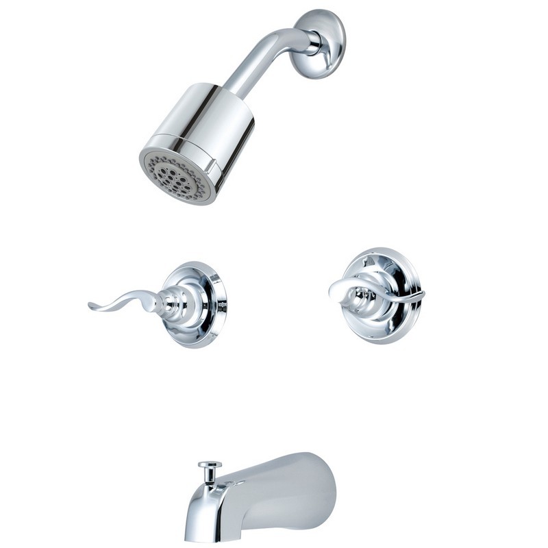 KINGSTON BRASS KB824NFL NUWAVE FRENCH TUB AND SHOWER FAUCET