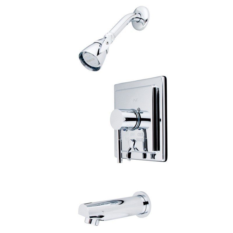KINGSTON BRASS KB865DL CONCORD TUB AND SHOWER FAUCET