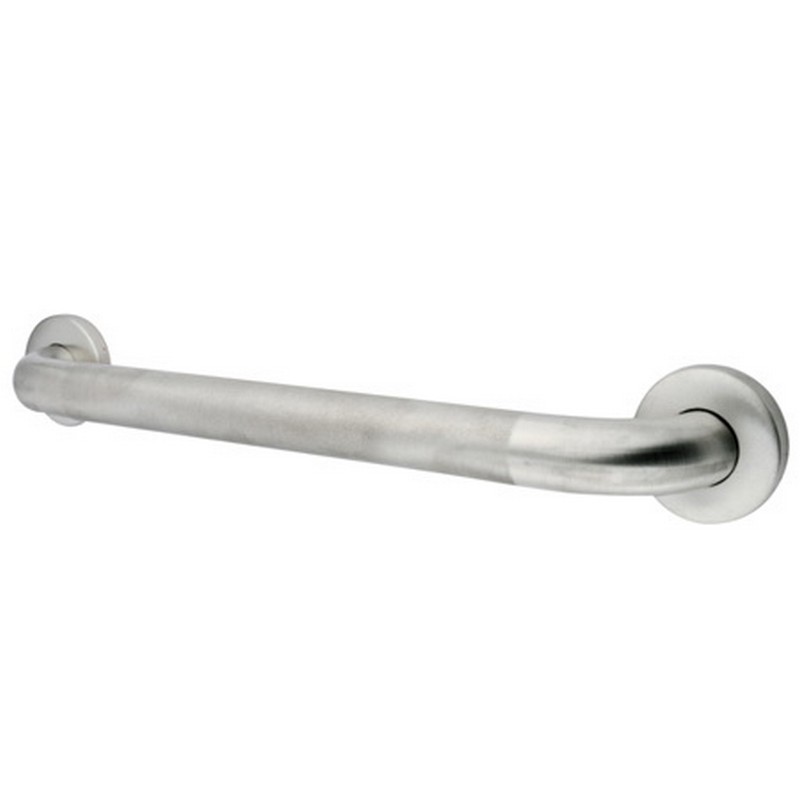 KINGSTON BRASS GB1218CT MADE TO MATCH 18 INCH STAINLESS STEEL GRAB BAR IN SATIN NICKEL