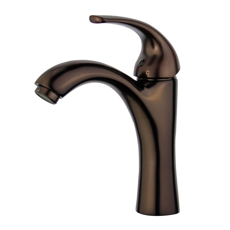 BELLATERRA 10165B1-WO SEVILLE SINGLE HANDLE BATHROOM VANITY FAUCET WITHOUT OVERFLOW