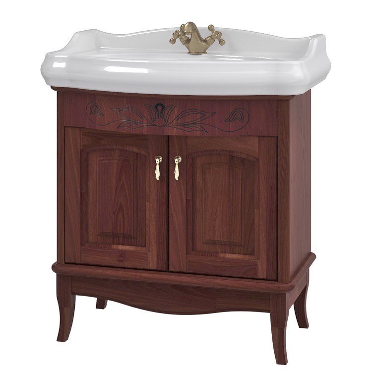 NAMEEKS MI-F03 MICHELA 31 INCH CALVADOS VANITY CABINET WITH FITTED SINK