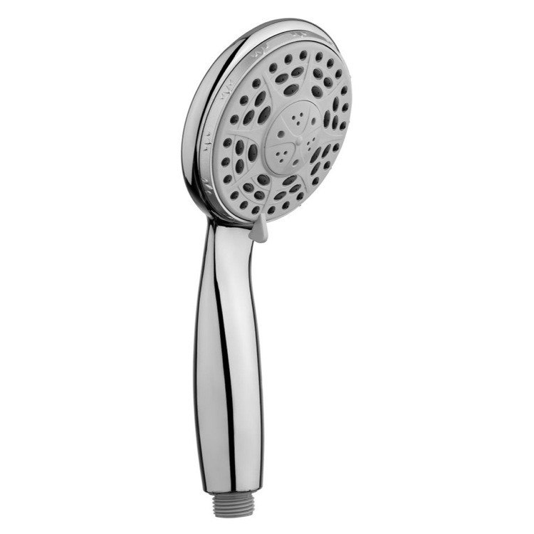 GEDY A001244 SUPERINOX CHROME HAND SHOWER WITH TWO FUNCTIONS