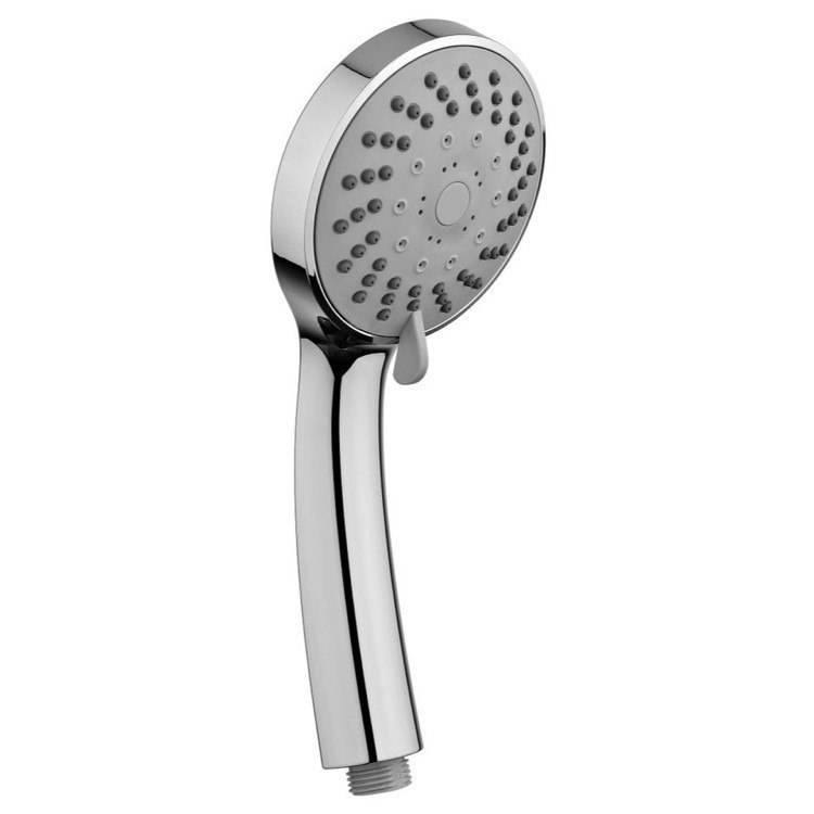 GEDY A051245 SUPERINOX CHROME HAND SHOWER WITH THREE FUNCTIONS