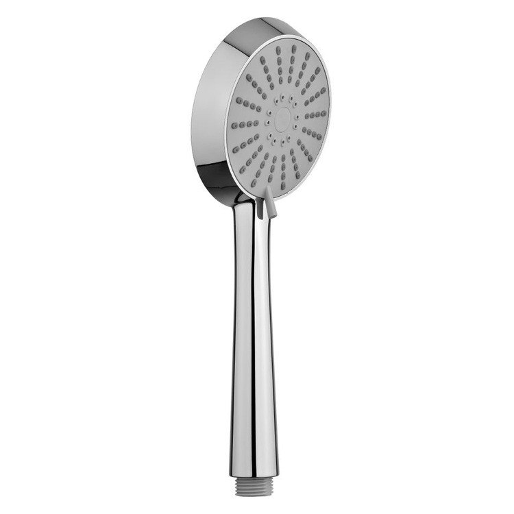 GEDY A071245 SUPERINOX CHROME HAND SHOWER WITH THREE FUNCTIONS