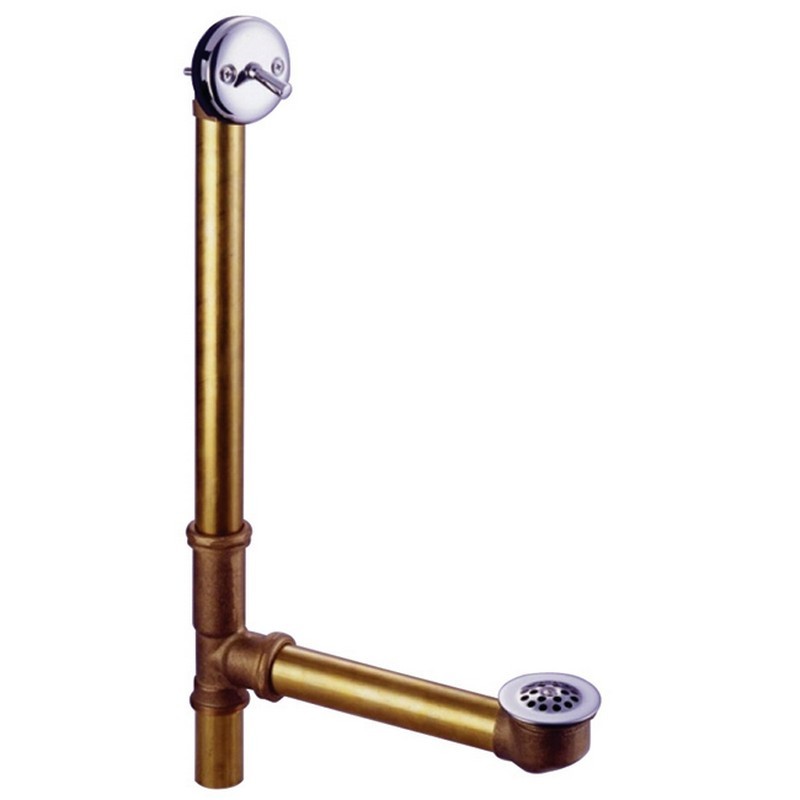 KINGSTON BRASS DTL118 MADE TO MATCH BATH TUB DRAIN WITH OVERFLOW