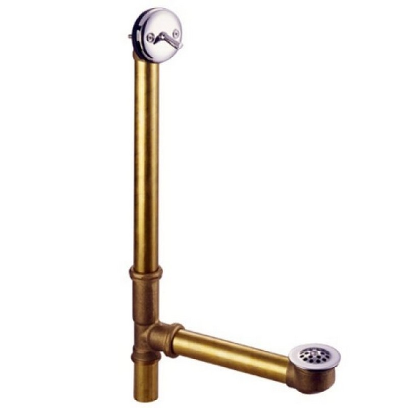 KINGSTON BRASS DTL120 MADE TO MATCH BATH TUB DRAIN WITH OVERFLOW