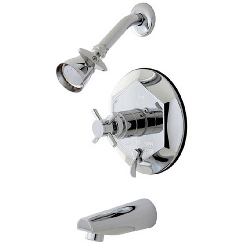 KINGSTON BRASS KB463DX CONCORD TUB AND SHOWER FAUCET