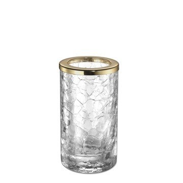 WINDISCH 91061 MINIS CRACKLED CRYSTAL GLASS TOOTHBRUSH HOLDER