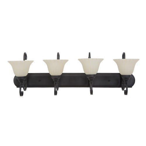 YOSEMITE 95894SS FLORENCE COLLECTION FOUR LIGHT VANITY