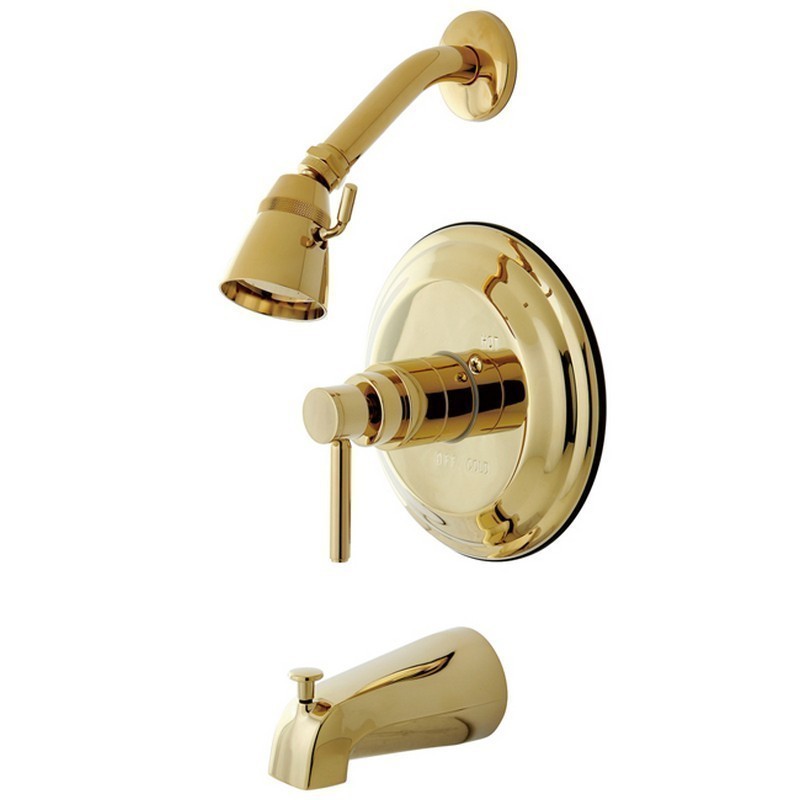 KINGSTON BRASS KB263DLT CONCORD TUB AND SHOWER FAUCET (VALVE NOT INCLUDED)