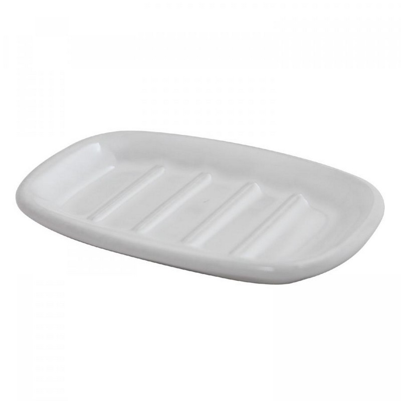 KINGSTON BRASS BASD3965 WALL-MOUNT SOAP HOLDER - DISH ONLY IN WHITE