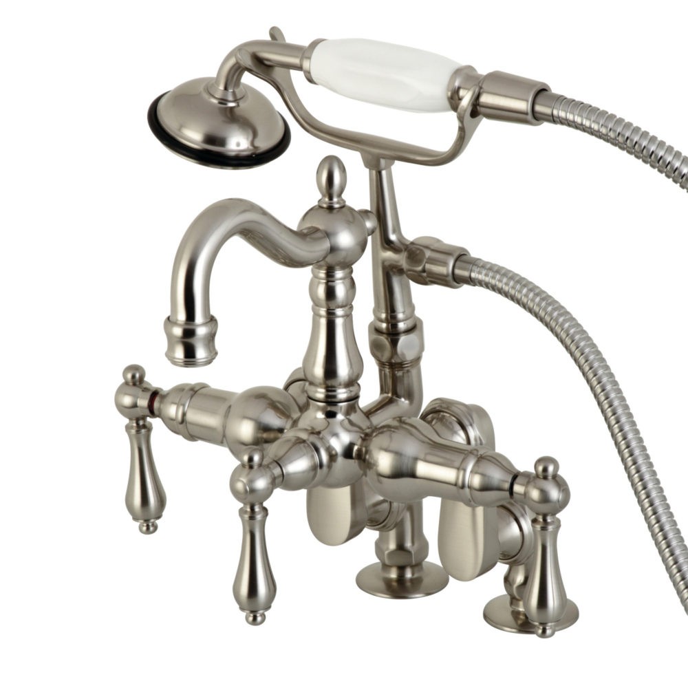 KINGSTON BRASS CC6013T VINTAGE CLAWFOOT TUB FILLER WITH HAND SHOWER