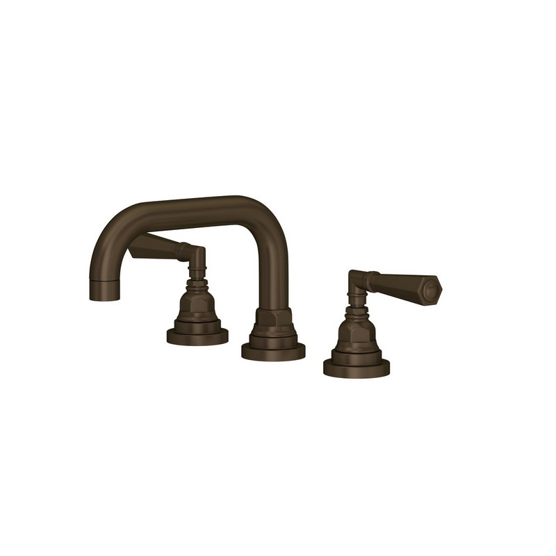 ROHL SG09D3LM SAN GIOVANNI 6 INCH WIDESPREAD BATHROOM FAUCET WITH U-SPOUT