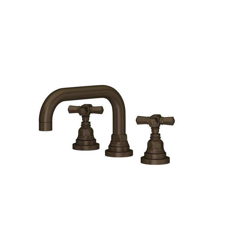 ROHL SG09D3XM SAN GIOVANNI 5 7/8 INCH WIDESPREAD BATHROOM FAUCET WITH U-SPOUT