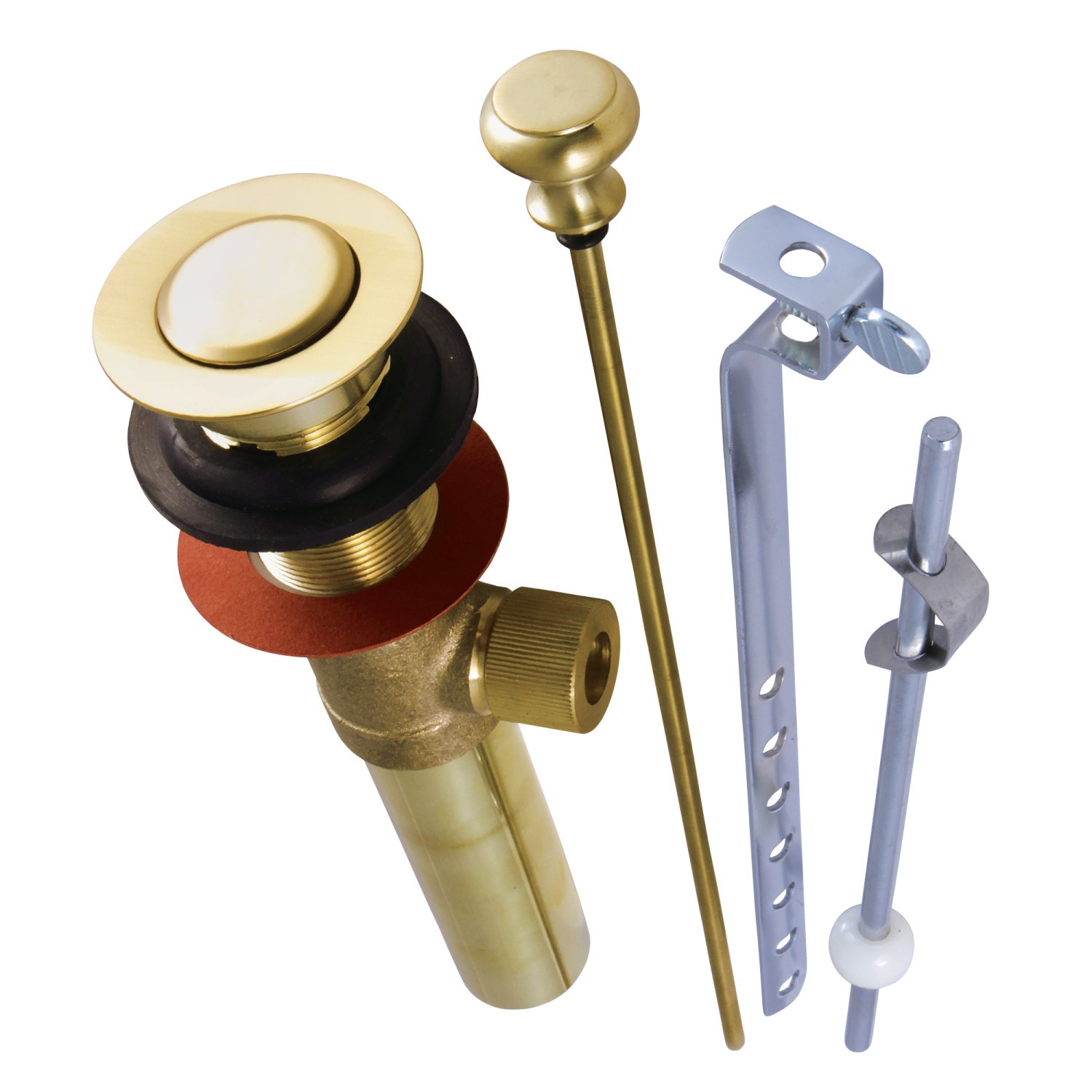 KINGSTON BRASS KB200 TRIMSCAPE POP-UP DRAIN WITH OVERFLOW
