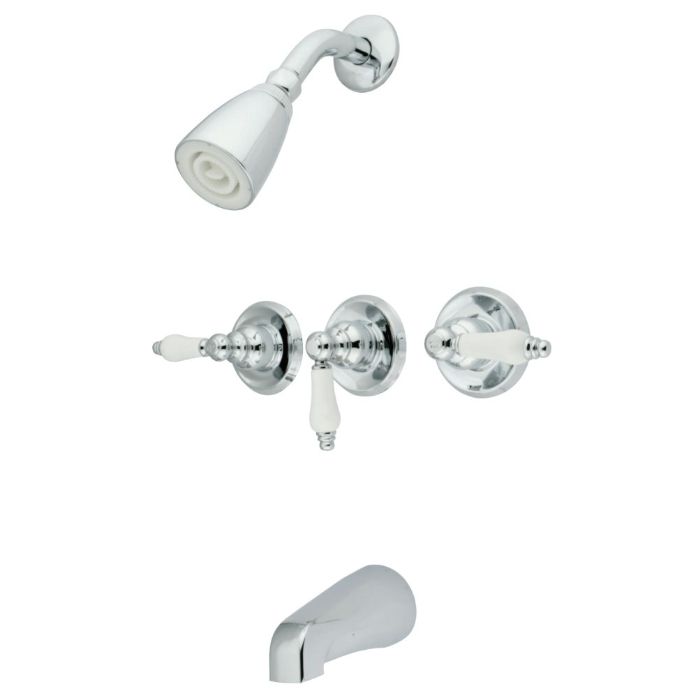KINGSTON BRASS KB23PL VICTORIAN TUB AND SHOWER FAUCET