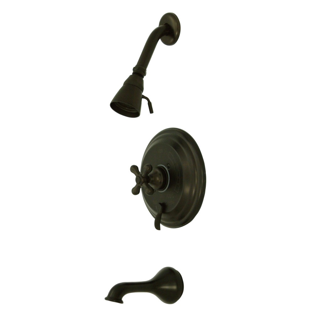 KINGSTON BRASS KB36350AXT TUB AND SHOWER TRIM ONLY FOR KB36350AX IN OIL RUBBED BRONZE