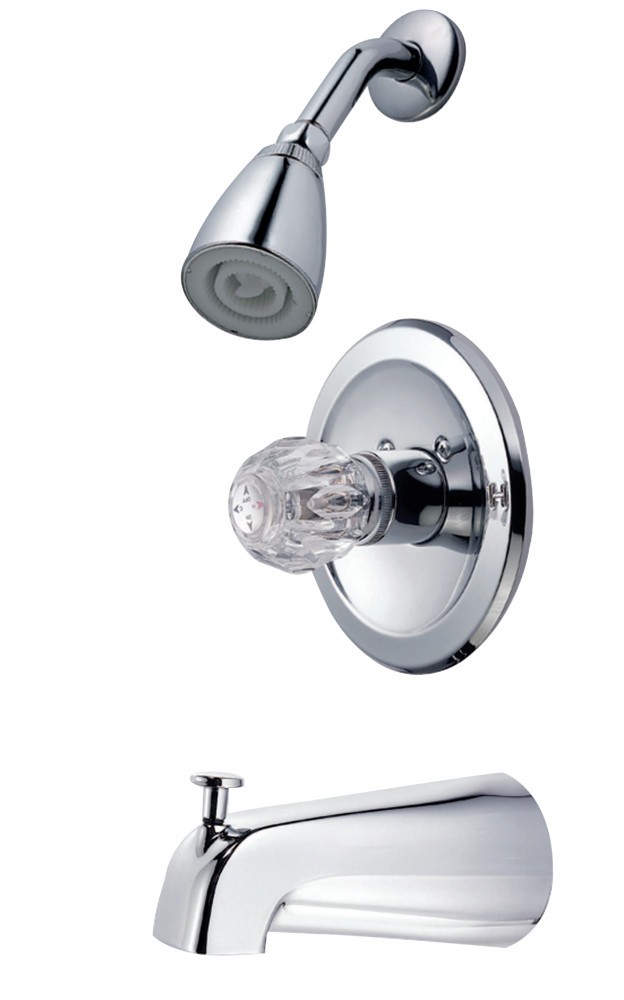 KINGSTON BRASS KB531T TUB AND SHOWER TRIM ONLY FOR KB531 IN POLISHED CHROME