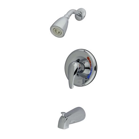 KINGSTON BRASS KS651 TUB AND SHOWER FAUCET IN POLISHED CHROME