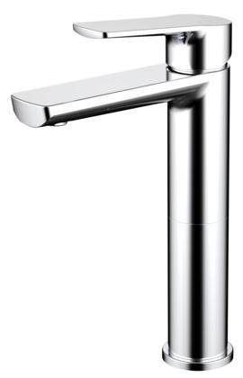 VALLEY ACRYLIC 04.211LL AFFORDABLE LUXURY 9 1/2 INCH SINGLE HOLE VESSEL BATHROOM FAUCET WITH LEVER HANDLE