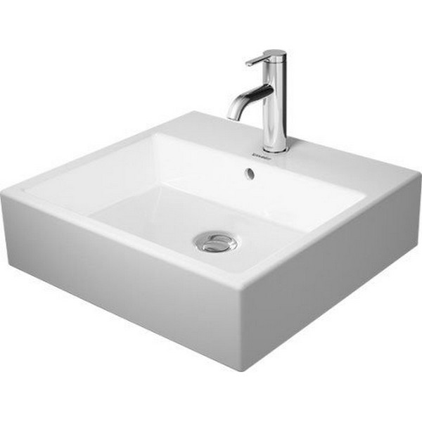 DURAVIT 235050 VERO AIR 19-5/8 INCH WALL MOUNTED WASH BASIN IN WHITE