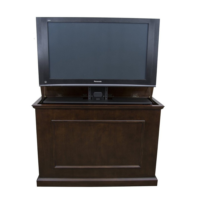 TOUCHSTONE 72008 ELEVATE ESPRESSO TV LIFT CABINET FOR 50 INCH FLAT SCREEN TVS