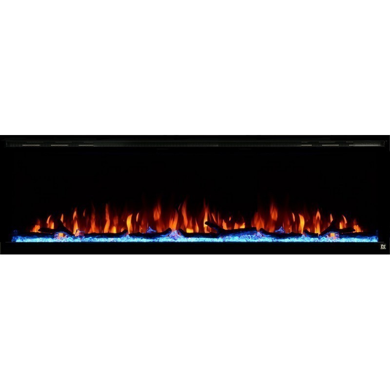 TOUCHSTONE 80038 SIDELINE ELITE 72 INCH RECESSED ELECTRIC FIREPLACE