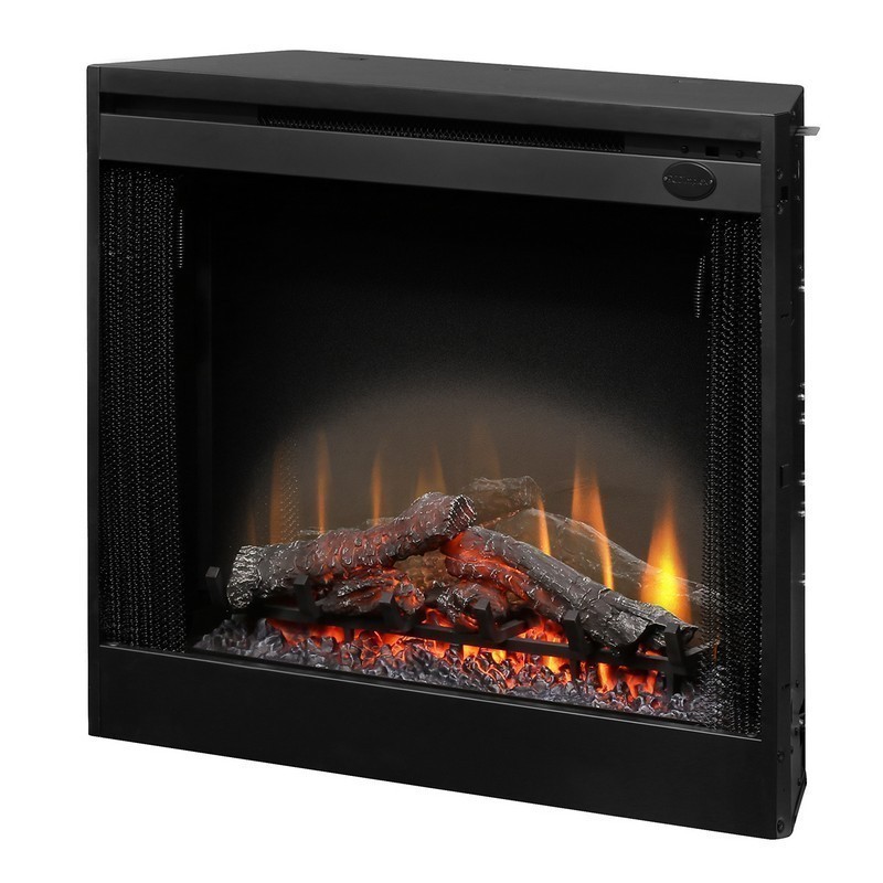 DIMPLEX BFSL33 32 1/2 INCH LED WALL MOUNT BUILT-IN ELECTRIC FIREPLACE