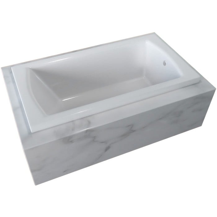 VALLEY ACRYLIC OVO6032DI OVO SIGNATURE 59 1/2 INCH X 32 INCH DROP-IN BATHTUB