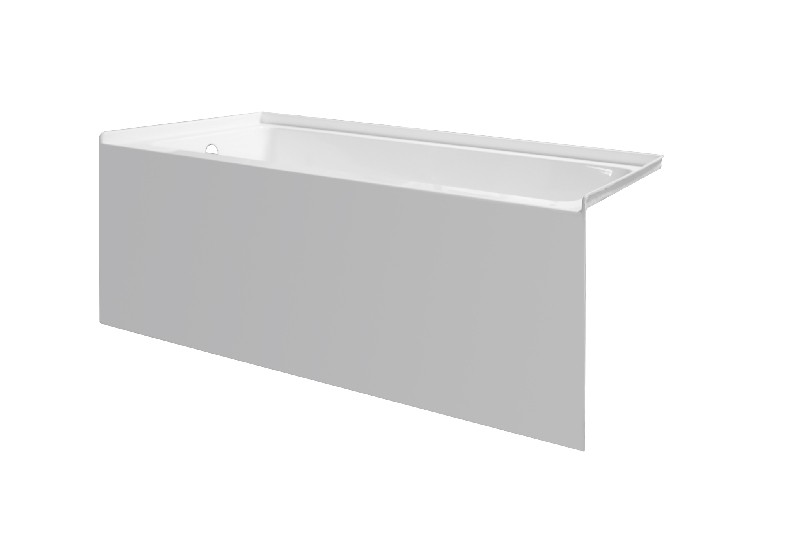 VALLEY ACRYLIC PSPACE5430 ESPACE SIGNATURE 54 INCH ACRYLIC BATHTUB WITH SMOOTH INTEGRAL SKIRT