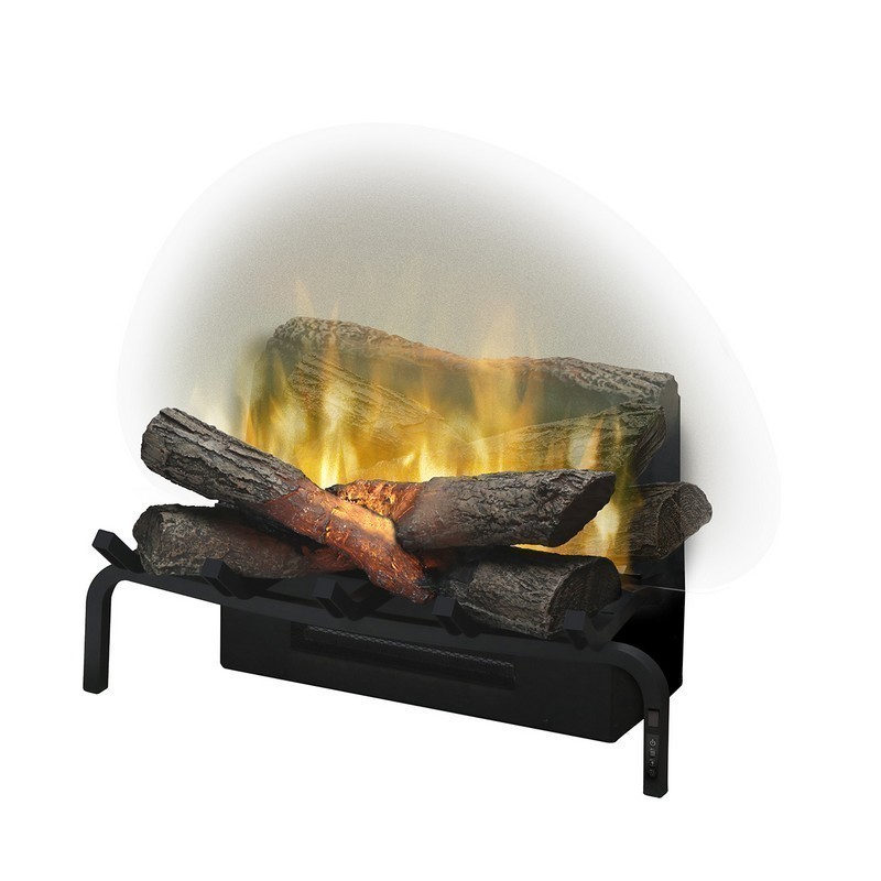 DIMPLEX RLG20 REVILLUSION 23-3/4 INCH TRADITIONAL ELECTRIC FIREPLACE LOG INSERT IN BLACK