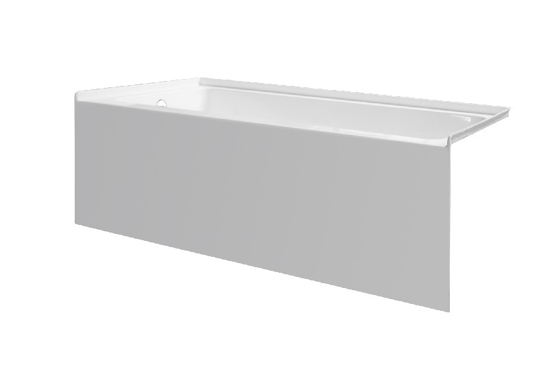 VALLEY ACRYLIC PSPACEAFR6030SK ESPACE AFFORDABLE LUXURY 60 INCH ABOVE FLOOR ROUGH IN PSPACE ACRYLIC MULTI-LAYERED BATHTUB