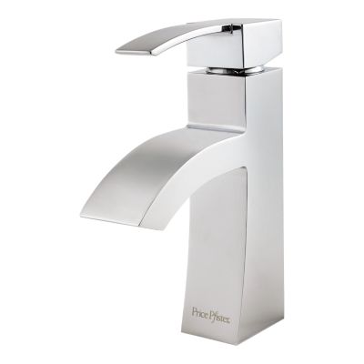 PFISTER LF-042-BN BERNINI 7 1/2 INCH DECK MOUNT SINGLE CONTROL BATHROOM FAUCET WITH PUSH AND SEAL