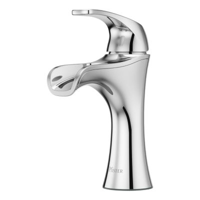 PFISTER LF-042-JD JAIDA 7 3/4 INCH DECK MOUNT SINGLE CONTROL BATHROOM FAUCET WITH PUSH AND SEAL