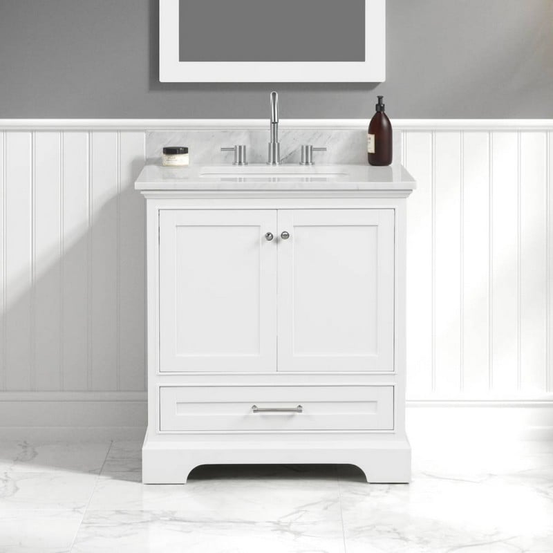 BLOSSOM 027 30 CT COPENHAGEN 31 INCH FREESTANDING BATHROOM VANITY WITH COUNTERTOP