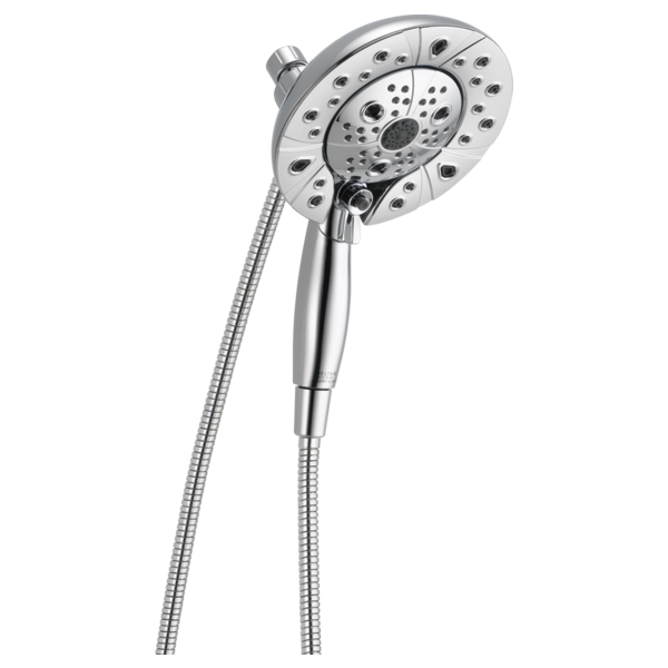 DELTA 58480-25-PK IN2ITION 2.5 GPM MULTI-FUNCTION SHOWER HEAD WITH TOUCH-CLEAN, MAGNATITE, AND H2OKINETIC TECHNOLOGY